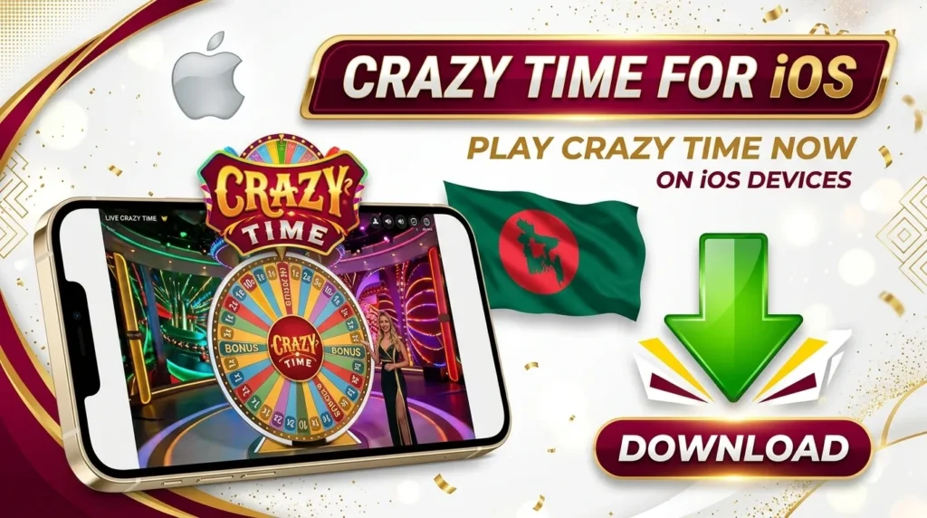 How to download, install and play Crazy Time for Android - Instruction for Bangladesh Users